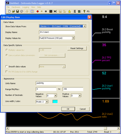 ZDL Edit Display